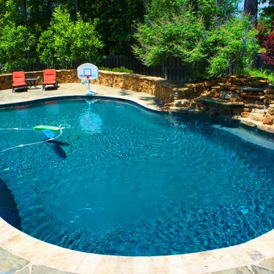 Outdoor In-ground Pool Design