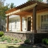 Wood Stone Porch
